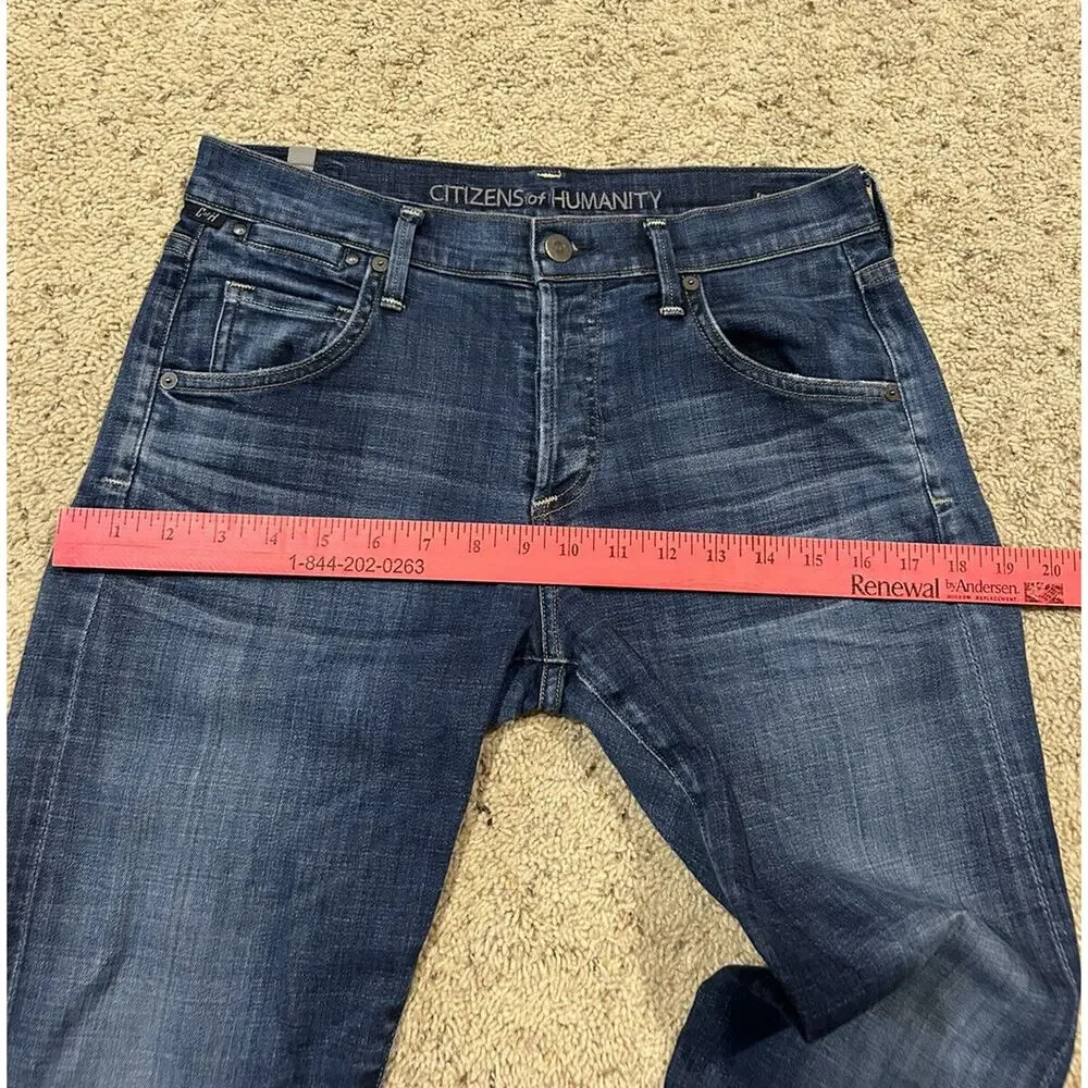 Vtg CITIZENS OF HUMANITY 25 (30 x 26) Cropped/ANkle JEANS Emerson Slim Boyfriend